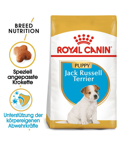 ROYAL CANIN Jack Russell Terrier Puppy Junior Trockenfutter für Welpen bis zu 10 Monaten, Jack Russell Terrier 2x1.5 kg