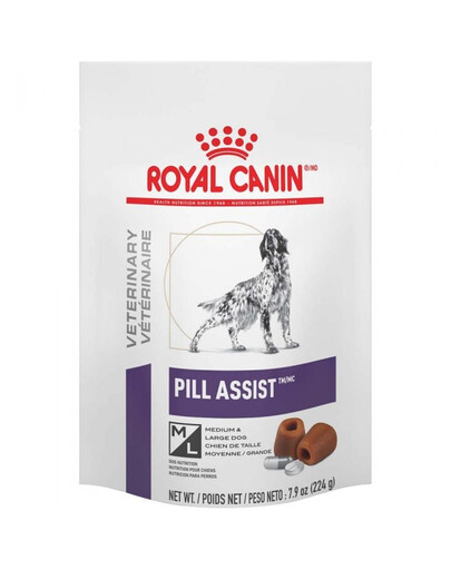 ROYAL CANIN Pill Assist Large Dog Süßigkeiten zur Verabreichung von Tabletten an Hunde 12x224 g
