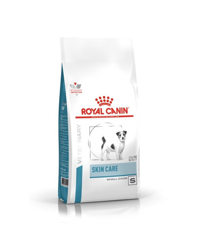 ROYAL CANIN VHN Dog Skin Care Adult S Futter für kleine Hunderassen mit Neigung zu Hautallergien 4x2 kg