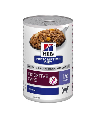 HILL'S Prescription Diet Canine i/d Low Fat mit mit Huhn und Gemüse 24x360 g