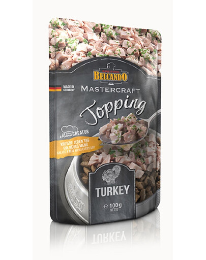 BELCANDO Mastercraft Topping Truthahn mit Petersilie 12x100 g