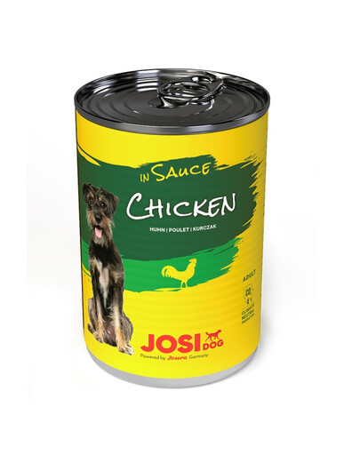 JOSERA JosiDog Huhn in Soße für adulte Hunde 6x415g