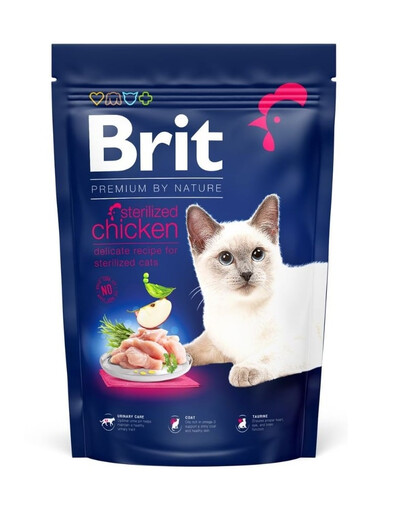 Cat Premium by Nature Sterilised chicken 300 g