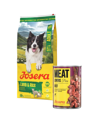 JOSERA Lamb and Rice Adult Trockenfutter Monoprotein 12,5kg + 800g GRATIS