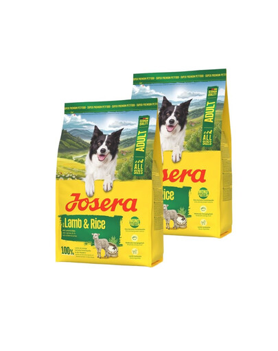 JOSERA Lamb and Rice Adult Trockenfutter monoprotein 2x3kg