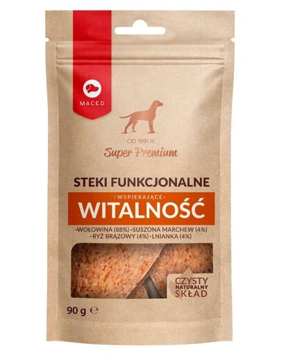 MACED Snacks Steaks Rind zur Unterstützung der Vitalität 90g