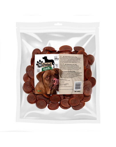MR. PRETZEL Pferd Münze Snacks mit Pferd für Hunde 500g