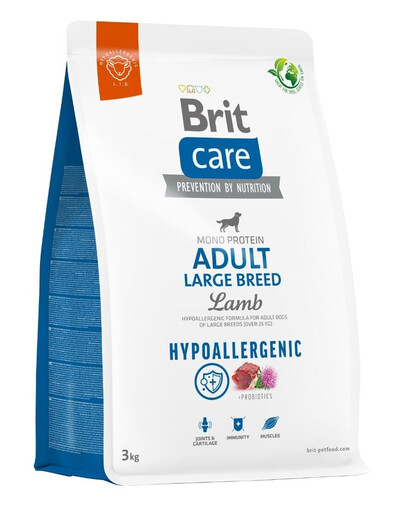 Care Hypoallergenic Adult Large Breed z jagnięciną 3 kg
