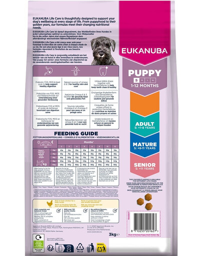 Puppy Small Breeds Chicken 3 kg sucha karma dla szczeniąt małych ras bogata w świeżego kurczaka