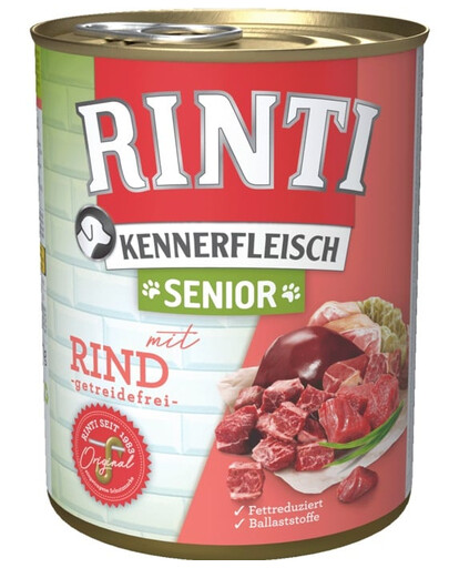 Kennerfleish Senior Beef 800 g z wołowiną dla starszych psów