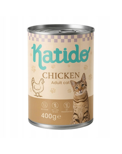 Adult Cat Chicken 400 g kurczak z olejem z łososia dla kotów