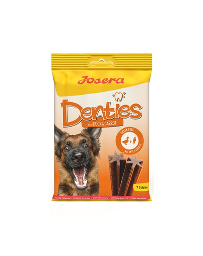 JOSERA Denties with Duck&Carrot Kaustangen mit Ente- und Karottengeschmack 180g