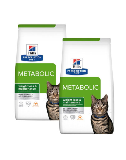 HILL'S Prescripition Diet Feline Metabolic für Katzen 2x8 kg