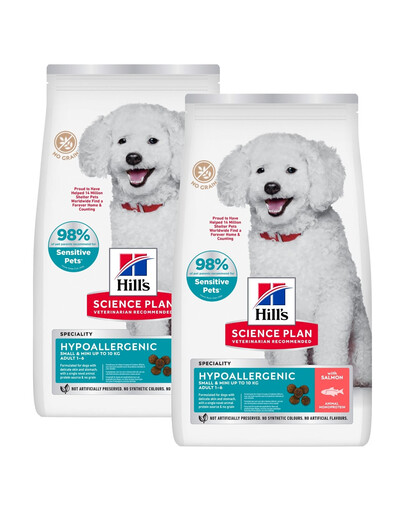 HILL'S Science Plan Canine Adult Medium Hypoallergenic Salmon 2x6kg dla dorosłych psów ras średnich z łososiem