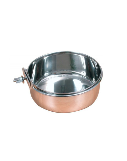 ZOLUX Edelstahlschüssel mit Schraube 15 cm