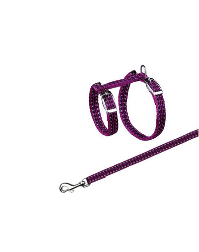 TRIXIE Katzengeschirr mit Leine L 1,20 m