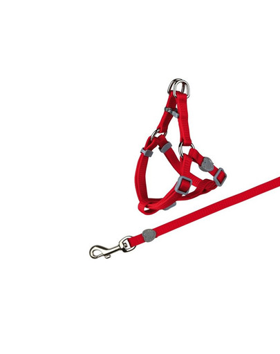 TRIXIE  One Touch Katzengeschirr mit Leine 26-37 cm
