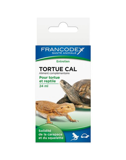FRANCODEX Calcium für Schildkröten und Reptilien 24 ml