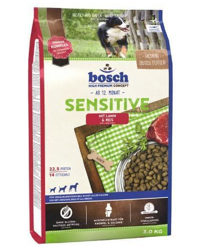 BOSCH Sensitive mit Lamm & Reis 3 kg