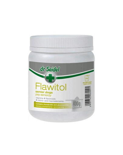 DERMAPHARM Flawitol für Senioren mit Glucosamin und Chondroitin 400 g
