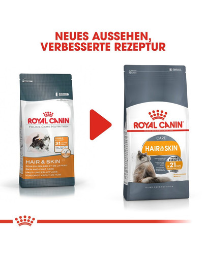 ROYAL CANIN Hair & Skin Care Katzenfutter trocken für gesundes Fell 400 g