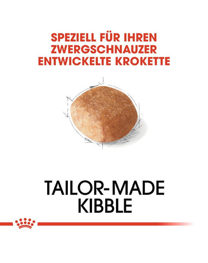 ROYAL CANIN Miniature Schnauzer Adult Hundefutter trocken für Zwergschnauzer 7.5 kg