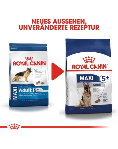 ROYAL CANIN MAXI Adult 5+ Trockenfutter für ältere große Hunde 15 kg