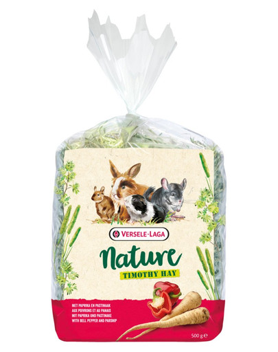 VERSELE-LAGA Timothy Hay Bell pepper & parsnip 500 g