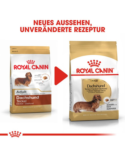 ROYAL CANIN Dachshund Adult Hundefutter trocken für Dackel 7,5 kg