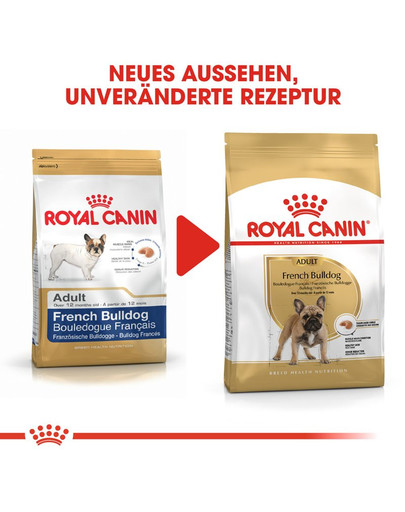 ROYAL CANIN French Bulldog Adult Hundefutter trocken für Französische Bulldoggen 9 kg