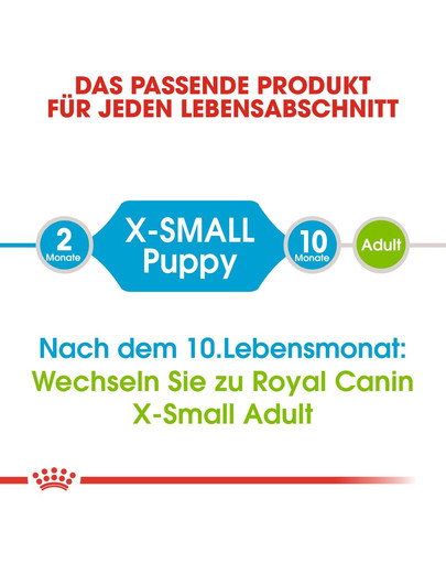 ROYAL CANIN X-SMALL Puppy Welpenfutter trocken für sehr kleine Hunde 500 g