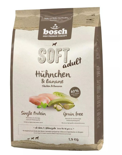 BOSCH SOFT ADULT Hühnchen & Banane 2.5 kg