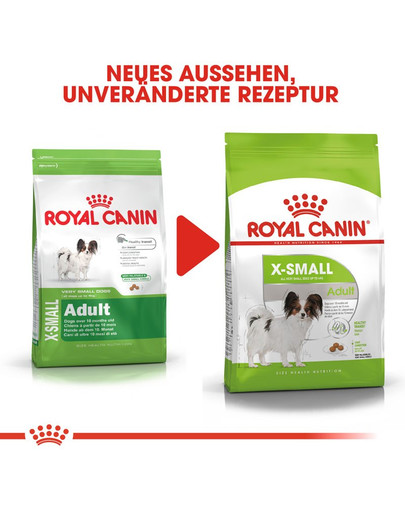 ROYAL CANIN X-SMALL Adult Trockenfutter für sehr kleine Hunde 1,5 kg