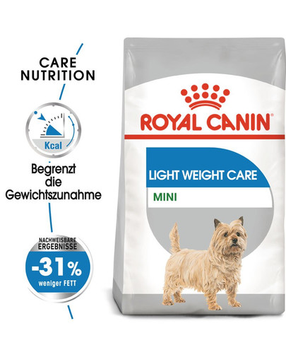ROYAL CANIN LIGHT WEIGHT CARE MINI Trockenfutter für kleine Hunde mit Neigung zu Übergewicht 1 kg