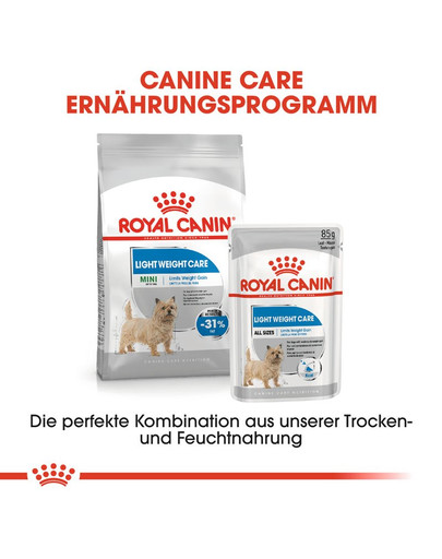 ROYAL CANIN LIGHT WEIGHT CARE MINI Trockenfutter für kleine Hunde mit Neigung zu Übergewicht 3 kg