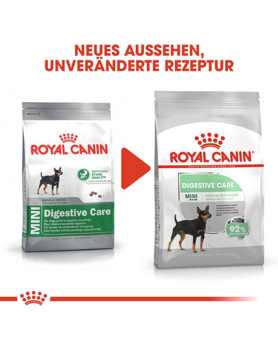 ROYAL CANIN DIGESTIVE CARE MINI Trockenfutter für kleine Hunde mit empfindlicher Verdauung 1 kg