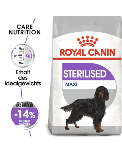 ROYAL CANIN STERILISED MAXI Trockenfutter für kastrierte große Hunde 3 kg