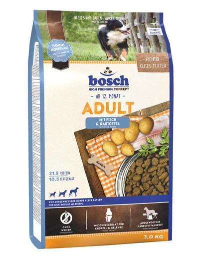 BOSCH Adult mit Fisch & Kartoffel 3 kg