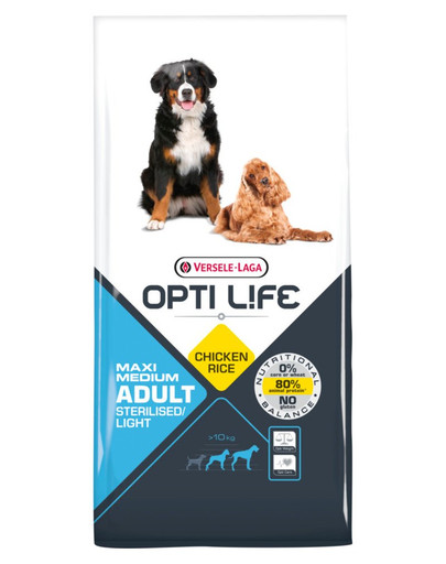 VERSELE-LAGA Adult Sterilised/Light Medium & Maxi 12,5 kg