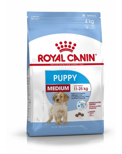 ROYAL CANIN MEDIUM Puppy Welpenfutter trocken für mittelgroße Hunde 1 kg