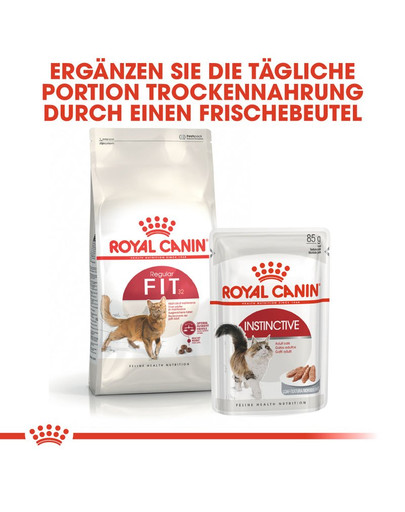 ROYAL CANIN FIT Trockenfutter für aktive Katzen 2 kg