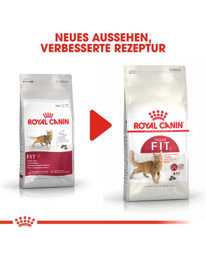 ROYAL CANIN FIT Trockenfutter für aktive Katzen 10 kg