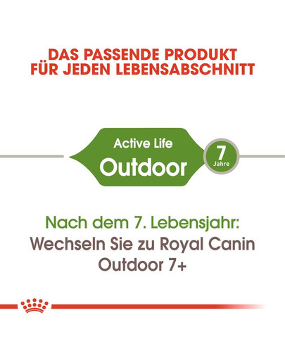 ROYAL CANIN OUTDOOR Katzenfutter trocken für Freigänger 2 kg
