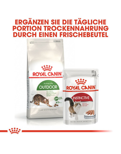 ROYAL CANIN OUTDOOR Katzenfutter trocken für Freigänger 2 kg
