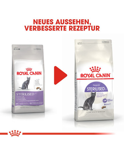 ROYAL CANIN STERILISED Trockenfutter für kastrierte Katzen 4 kg
