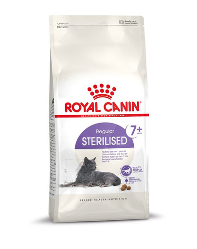 ROYAL CANIN STERILISED 7+ Trockenfutter für ältere kastrierte Katzen 1,5 kg