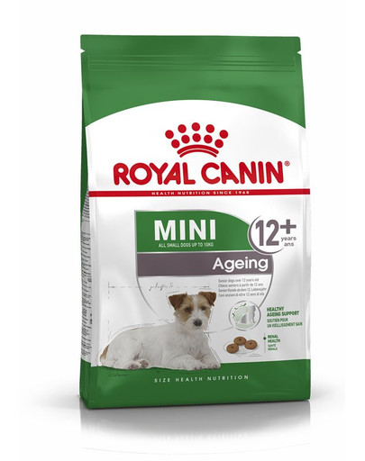 ROYAL CANIN MINI Ageing 12+ Trockenfutter für ausgewachsene Hunde, kleine Rassen 800 g
