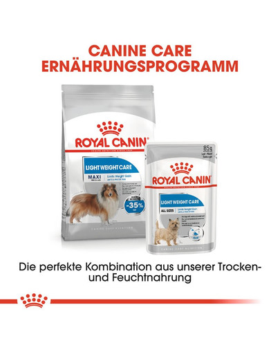 ROYAL CANIN LIGHT WEIGHT CARE MAXI Trockenfutter für große Hunde mit Neigung zu Übergewicht 3 kg
