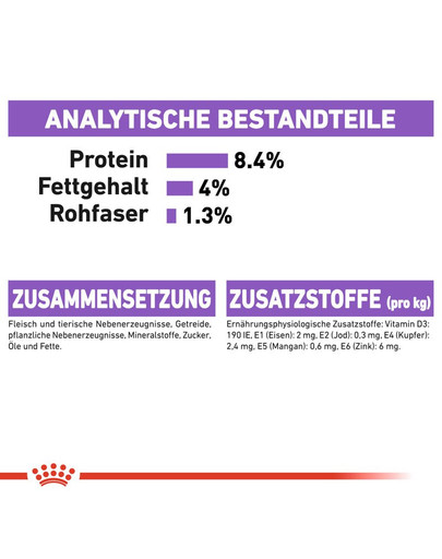 ROYAL CANIN STERILISED Nassfutter für kastrierte Hunde Mousse 12 x 85 g
