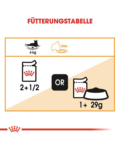 ROYAL CANIN Hair&Skin in Soße, Nassfutter in Soße für ausgewachsene Katzen